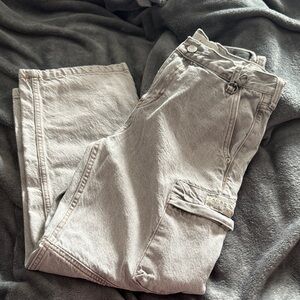 PacSun Light Gray baggy Denim